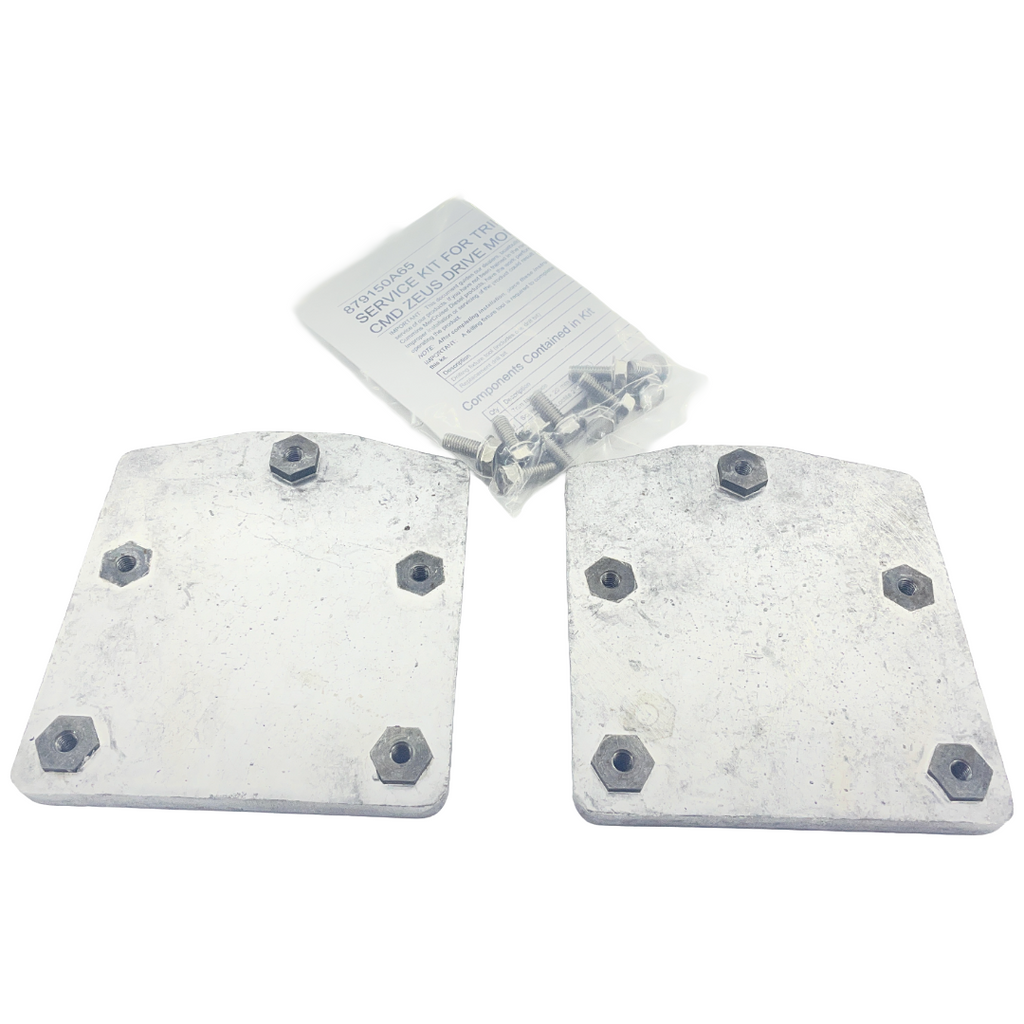 Kit Anodi Alluminio per Trim Tab Zeus Pod Mercury - 97-879150A65