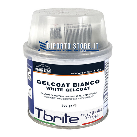 Gelcoat bianco bicomponente 200ml