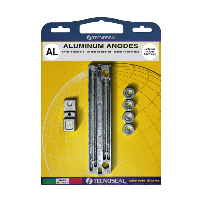 Kit anodi per Suzuki 90-140 ALU