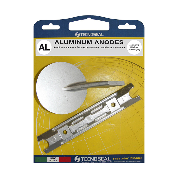 Kit anodi per Yamaha 60-90 hp ALU