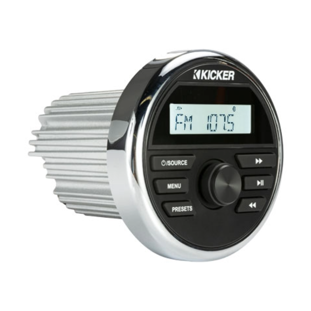 Stereo marino tondo ricevitore Kicker KMC2