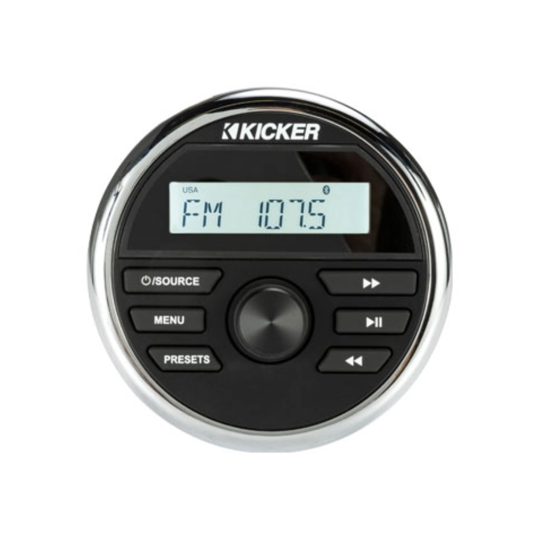 Stereo marino tondo ricevitore Kicker KMC2