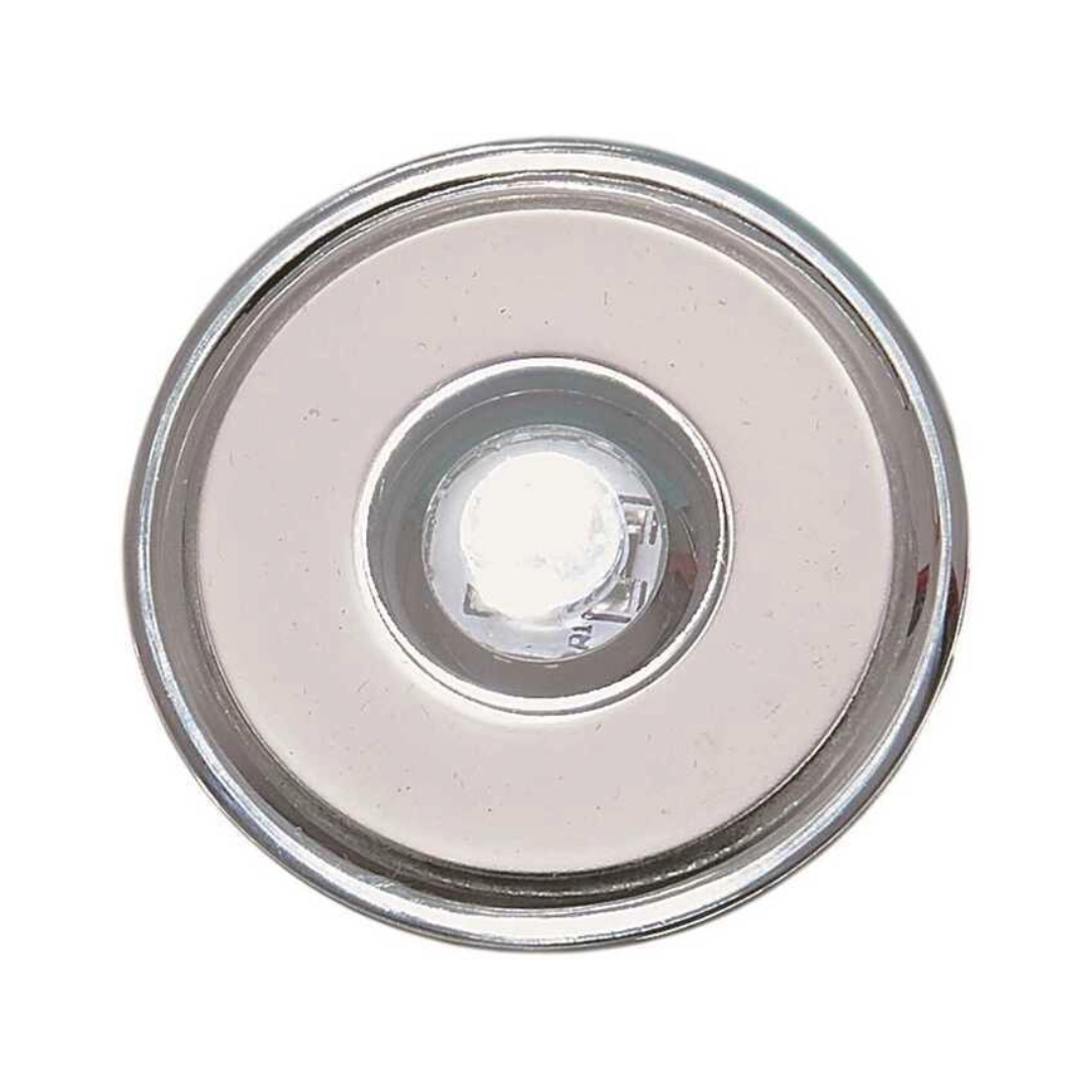 Luce di cortesia tonda LED 12V Ø 39 mm in tecnopolimero