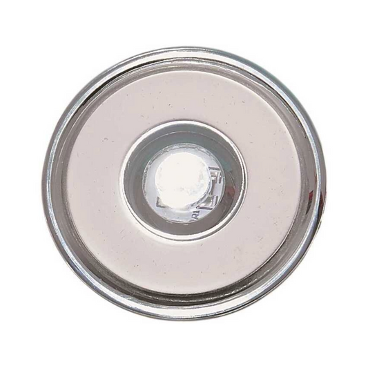 Luce di cortesia tonda LED 12V Ø 39 mm in tecnopolimero