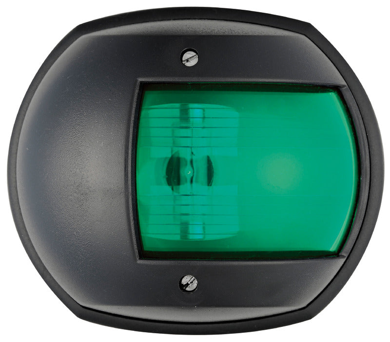 Black 12V Maxi navigation lights for boats &lt;20 metres
