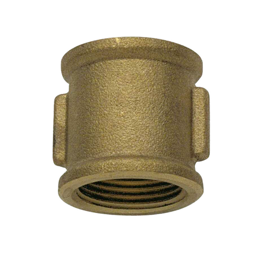 Manicotto F-F in ottone