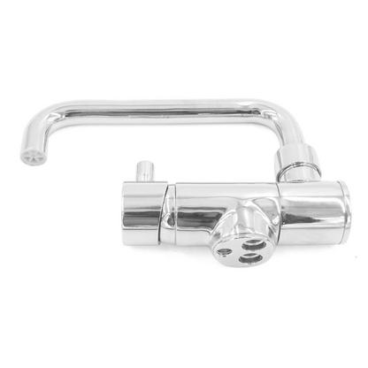 Rubinetto miscelatore abbattibile canna profonda