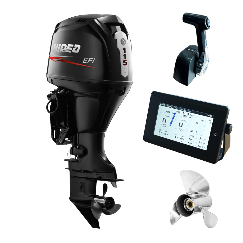 Hidea HDEF 115 FE-T Fuoribordo 4T EFI