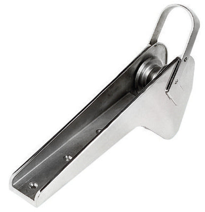 Self-locking bow roller for 10 kg anchors