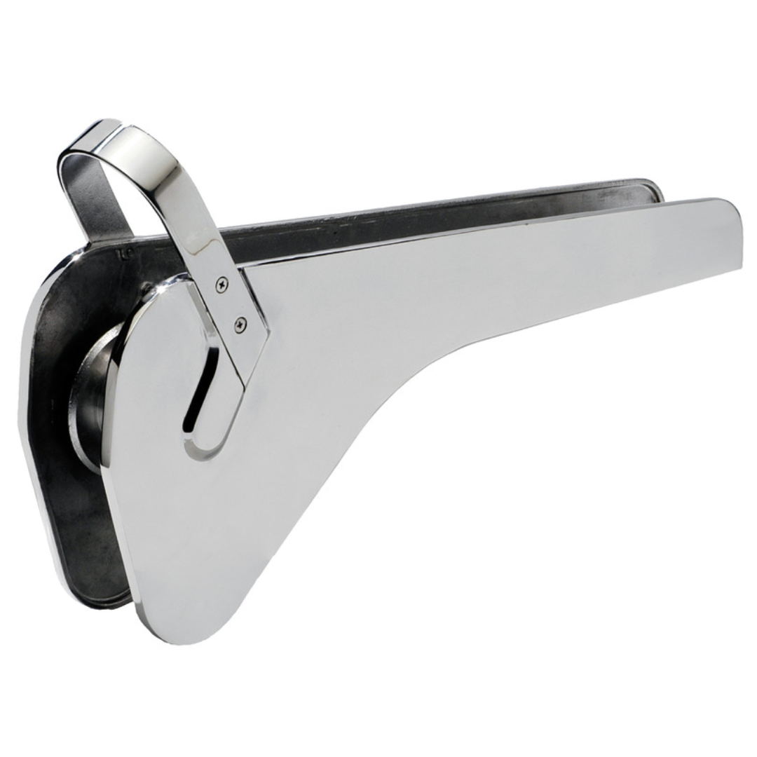 Self-locking bow roller for 10 kg anchors