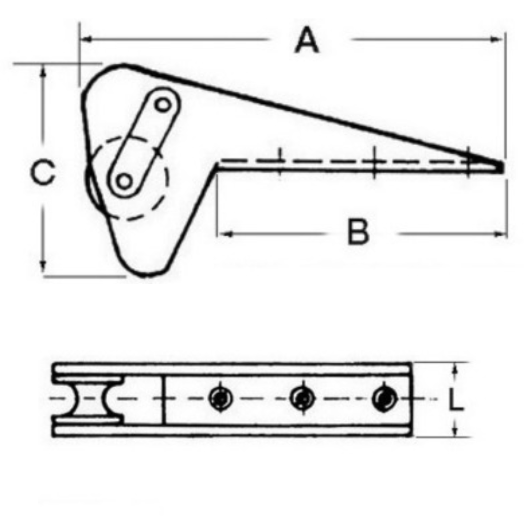 Musone autobloccante per ancore 10 Kg
