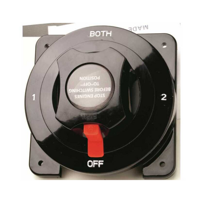 Battery switch diverter for 2 batteries 300 amp