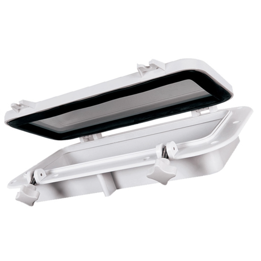 Oblò rettangolare 20 x 40 cm apribile vetro temprato