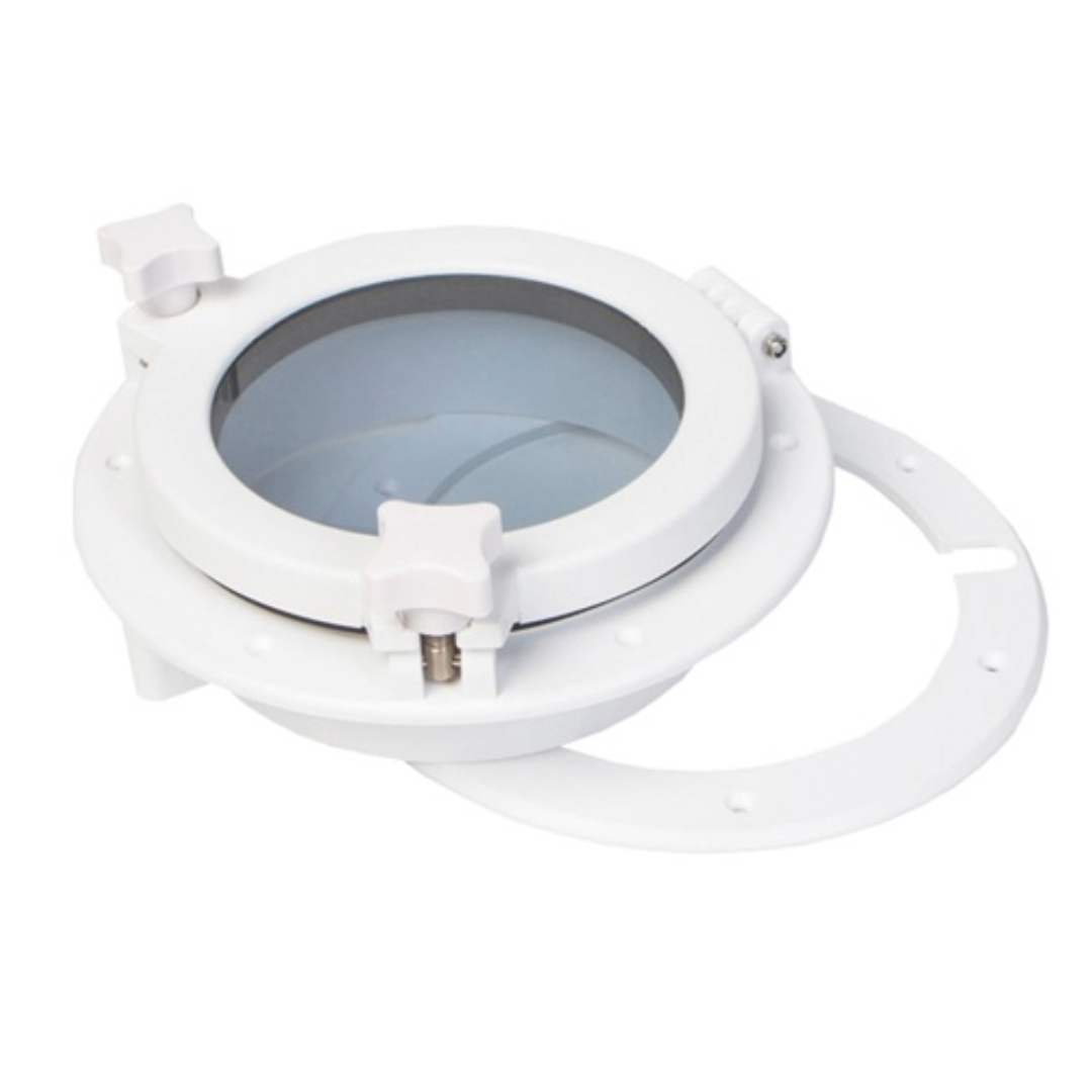 Oblò tondo apribile vetro temprato