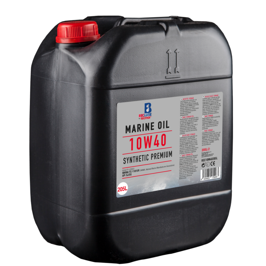 Olio Motore Marino 4T Reclube 10W-40 | Per Yamaha, Honda, Suzuki