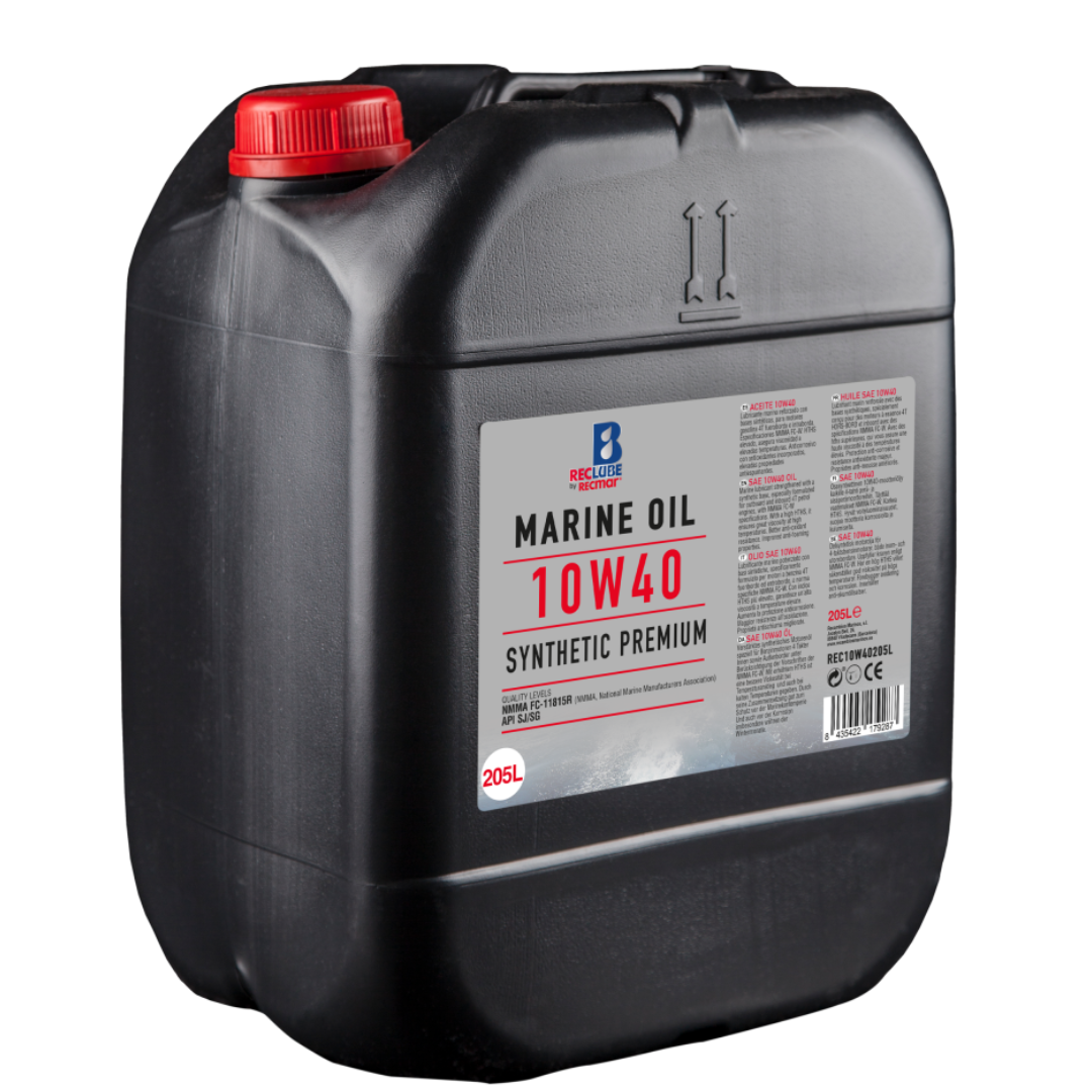 Olio Motore Marino 4T Reclube 10W-40 | Per Yamaha, Honda, Suzuki
