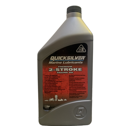 Quicksilver TC-W3 oil for 2-stroke marine engines with mixed fuel