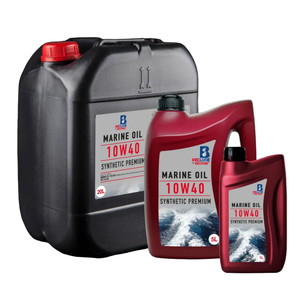 Olio Motore Marino 4T Reclube 10W-40 | Per Yamaha, Honda, Suzuki