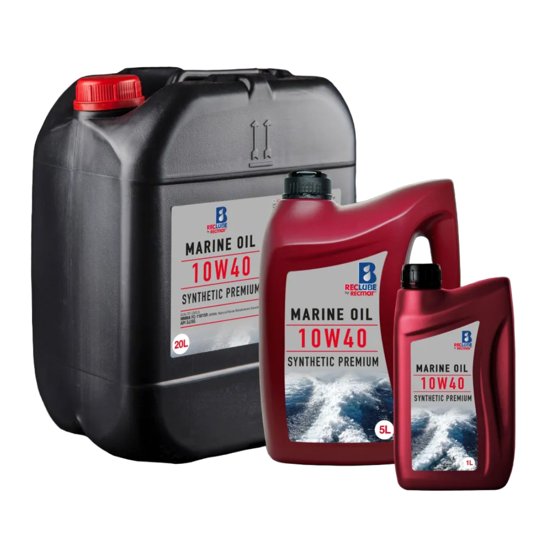 Olio Motore Marino 4T Reclube 10W-40 | Per Yamaha, Honda, Suzuki
