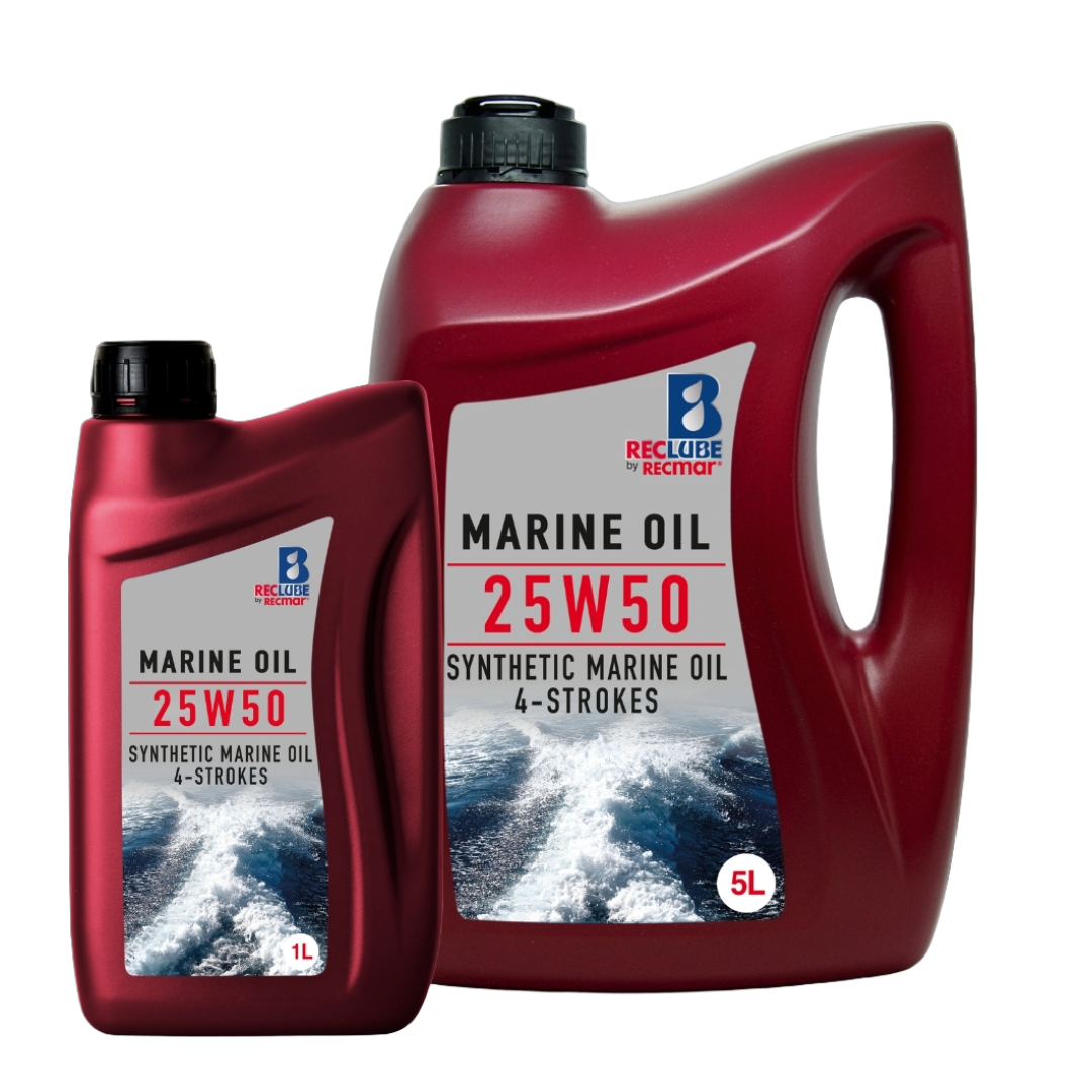 Olio Motore Marino 4 tempi Reclube 25W-50 Racing