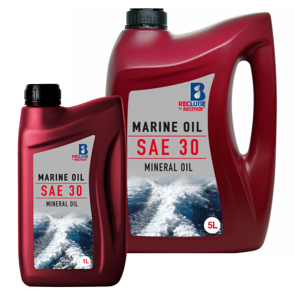 Olio Minerale SAE 30 Recmar RECSAE30 per Motori, Invertitori e Trasmissioni