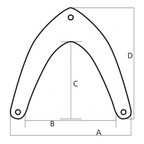 Parabordo paraprua bianco