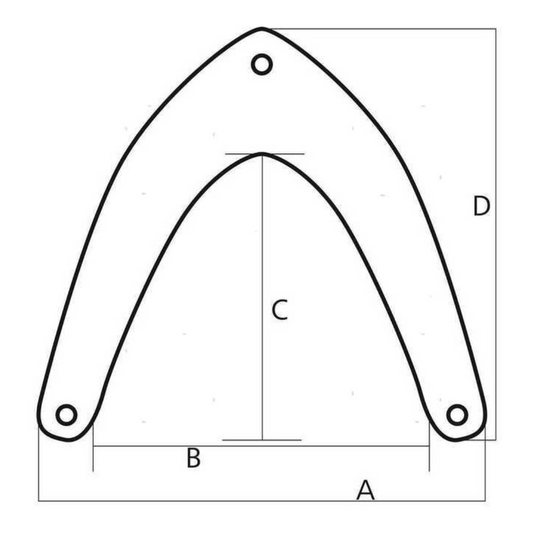 Parabordo paraprua blu
