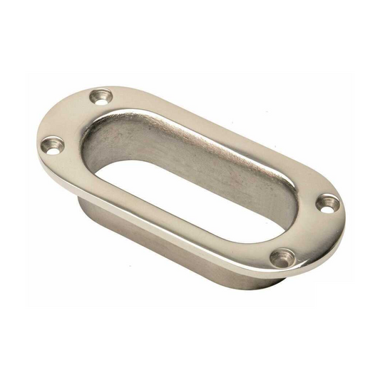 Passacavi cubia in acciaio inox 138 x 62