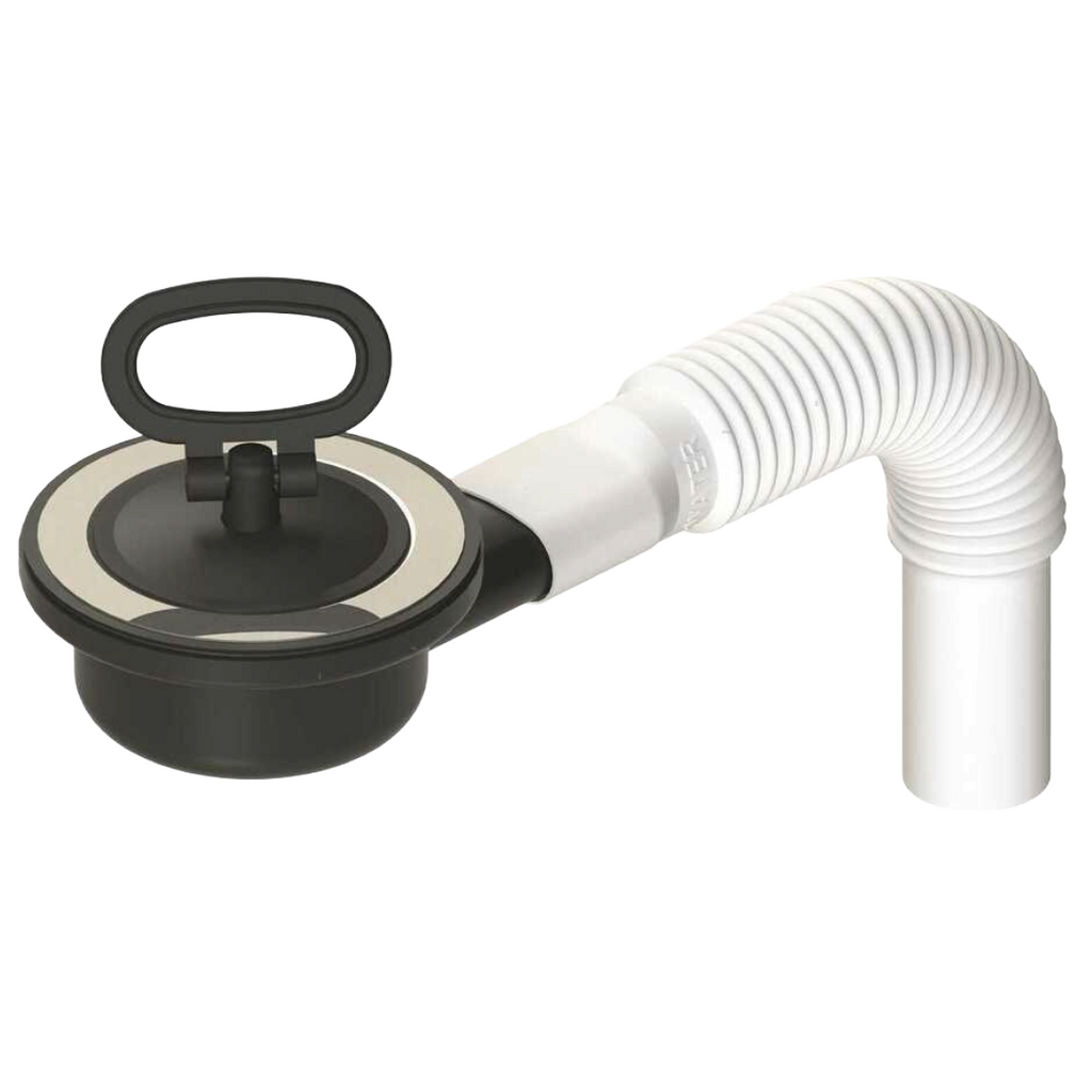 Piletta di Scarico foro 50 mm tubo estensibile incluso per tubo 25 mm