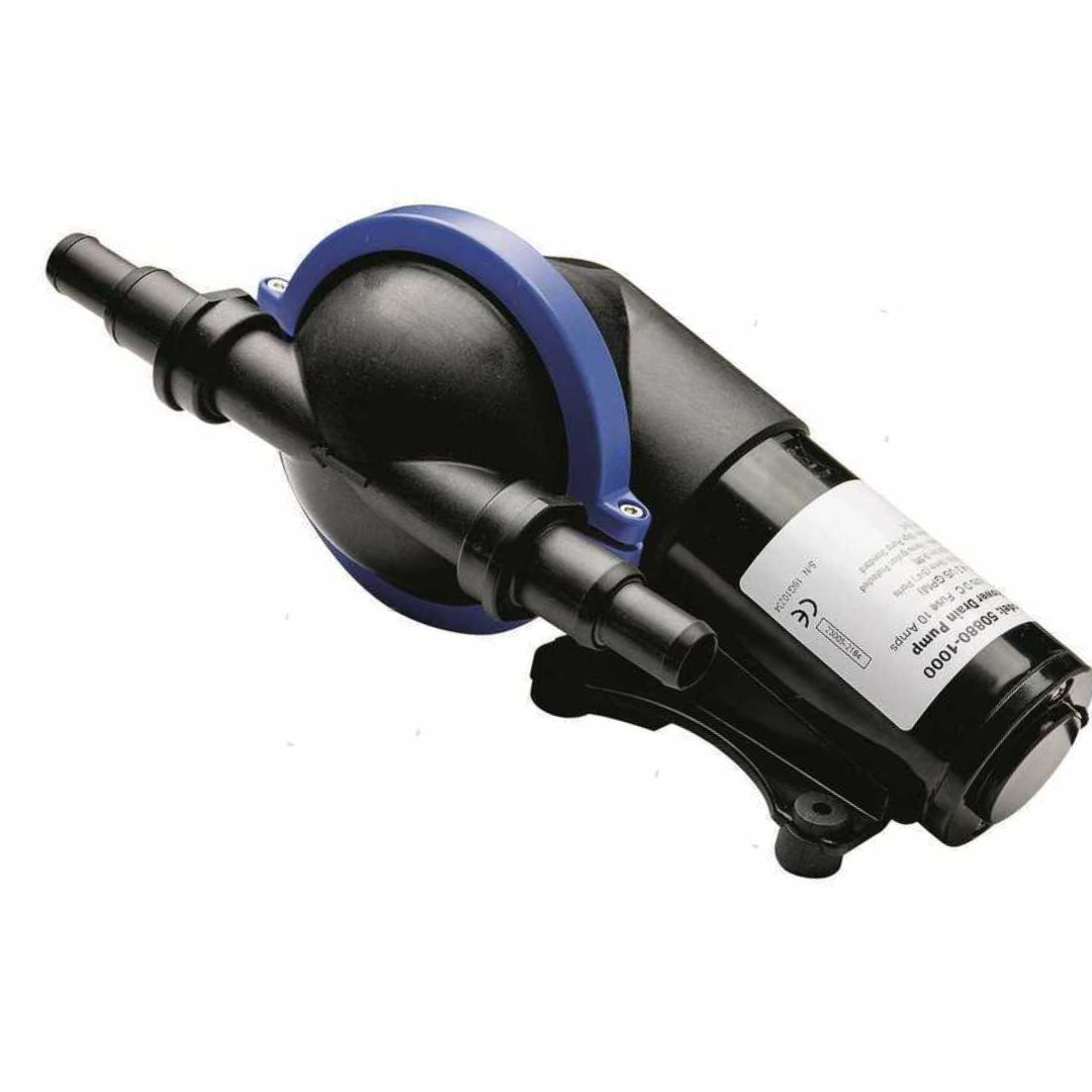 Pompa di scarico acque nere orientabile Jabsco 12V 16 lt/min