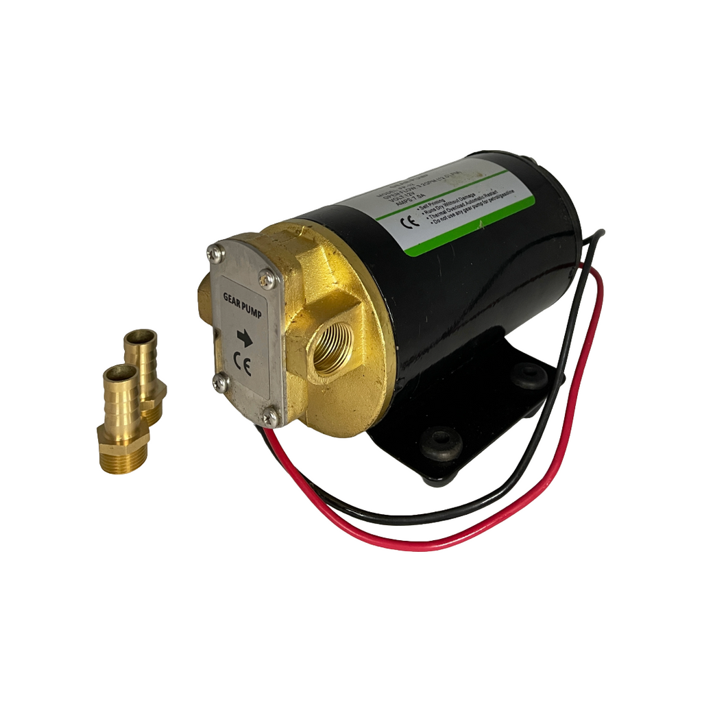 Pompa a ingranaggi 12,0 L/min 12V - travaso olio e svuotamento sentina