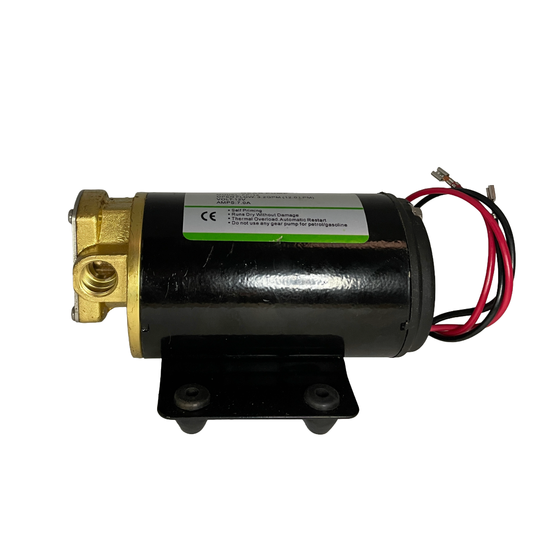 Pompa a ingranaggi 12,0 L/min 12V - travaso olio e svuotamento sentina