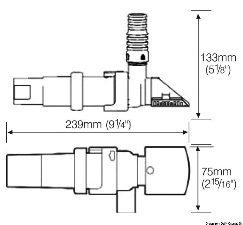 Pompa di sentina Whale supersub basso profilo automatica