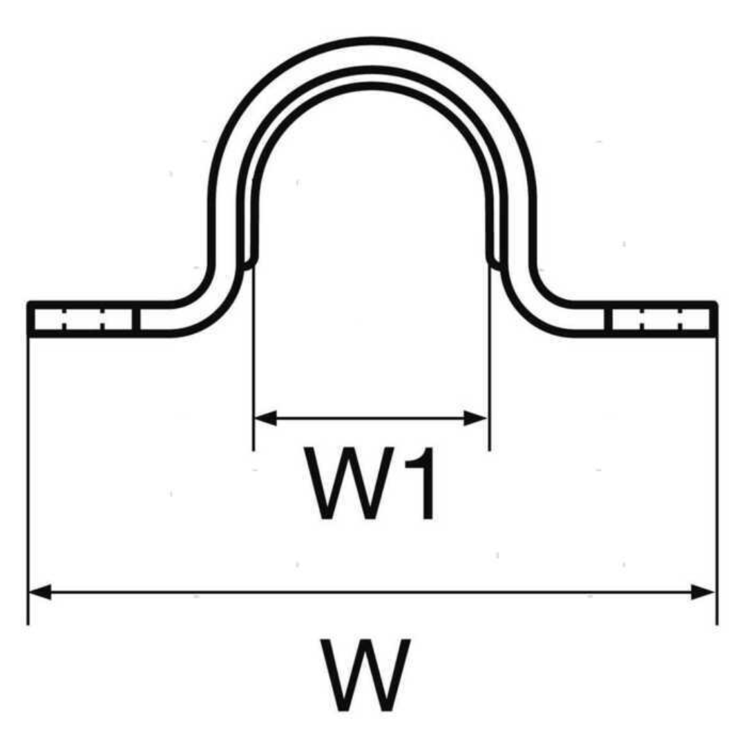 Stainless steel stamped bridge