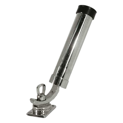 Portacanna orientabile inox Ø 40 mm base quadrata