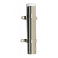 Portacanna a parete in plastica con fascette inox