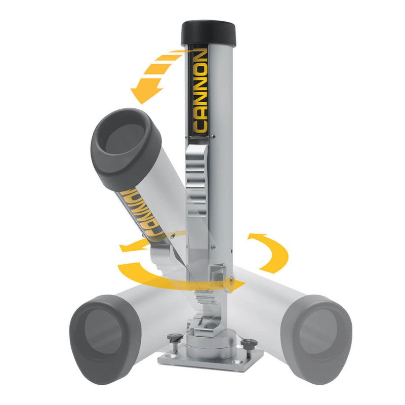 Portacanna Cannon con doppia angolazione