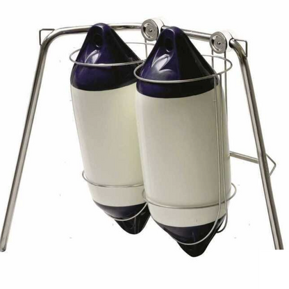 Portaparabordo componibile inox Ø 215 mm