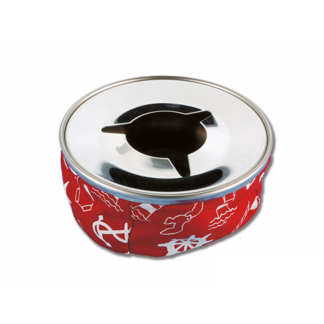 Posacenere da barca antirollio Rosso