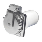 Presa a incasso in acciaio inox 32 amp 220V (max 50 amp)