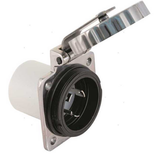 Presa a incasso 16 amp inox