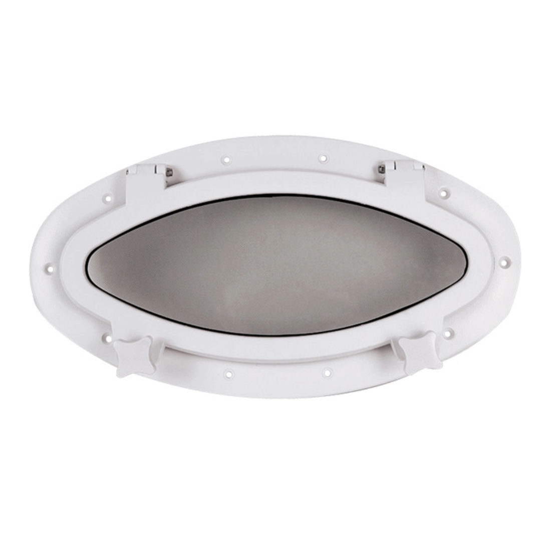 Oblò ovale 22 x 41 cm apribile vetro temprato