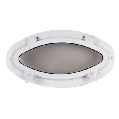 Oblò ovale 22 x 41 cm apribile vetro temprato