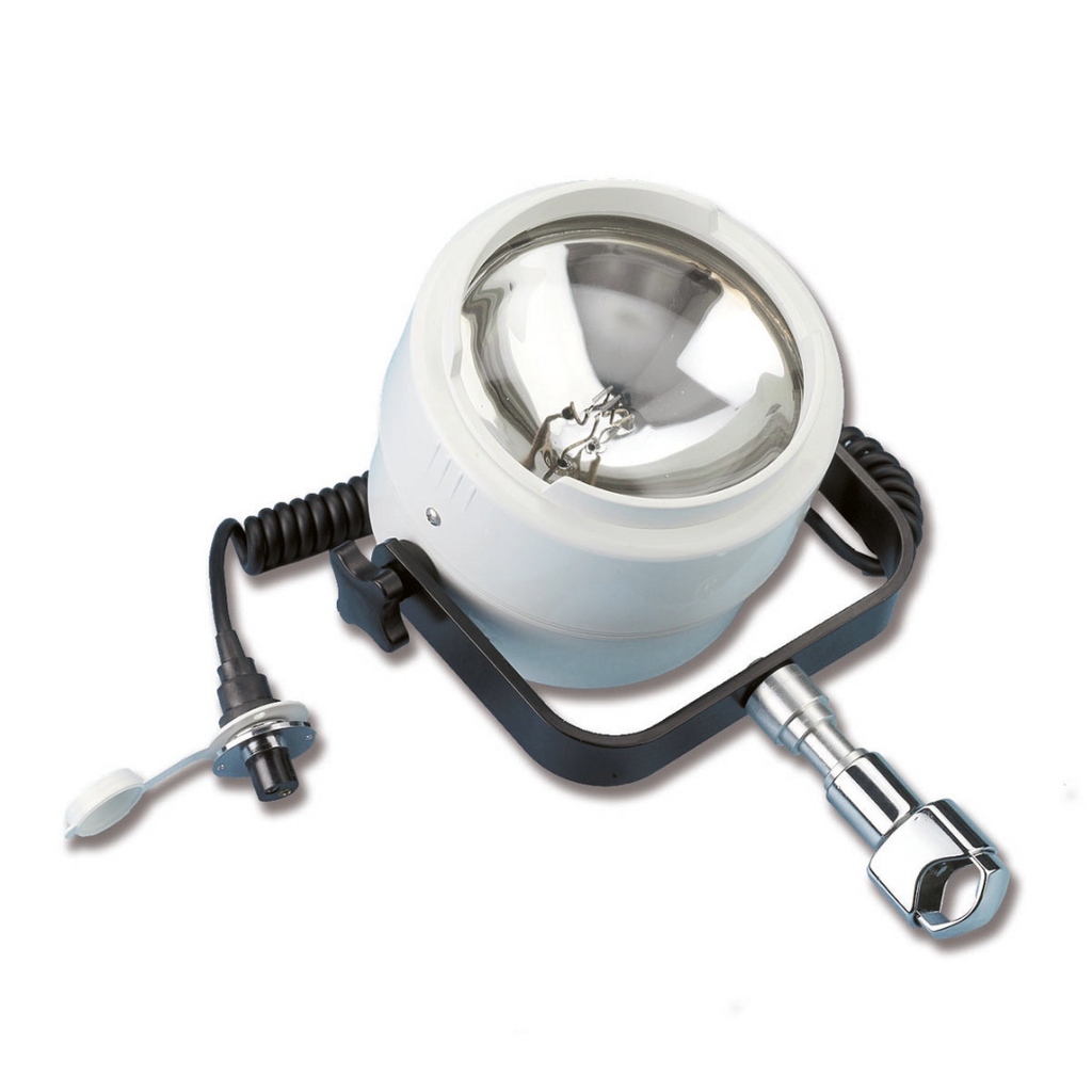 Proiettore stagno 12V 100W con attacco da pulpito