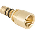 Raccordo Mepla multistrato in ottone filetto femmina tubo a pressare 40 mm x 1'