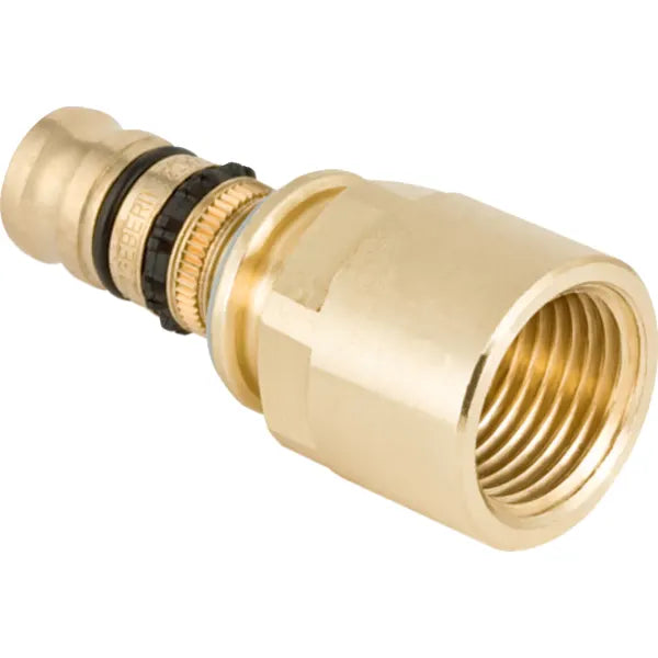 Raccordo Mepla multistrato in ottone filetto femmina tubo a pressare 40 mm x 1'