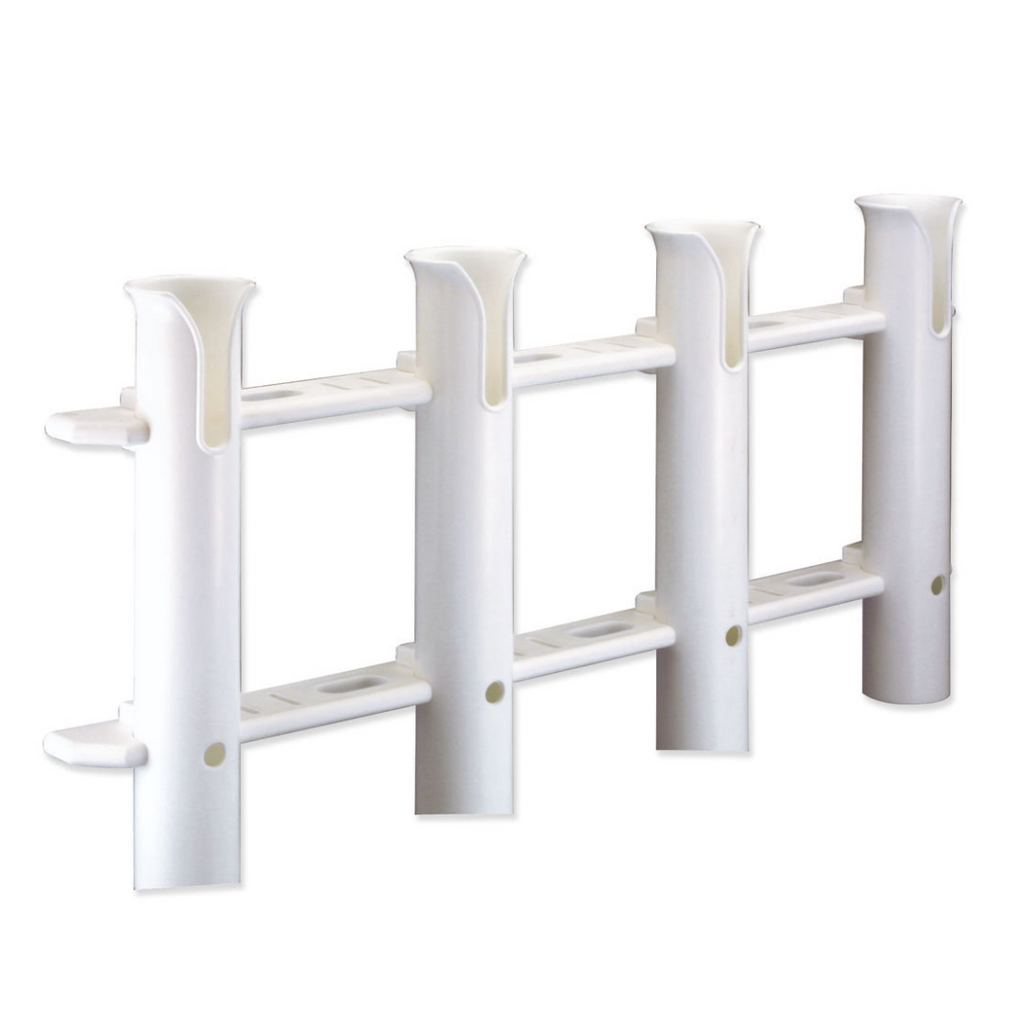 Rack portacanne 4 posti a parete in plastica