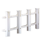 Rack portacanne 4 posti a parete in plastica