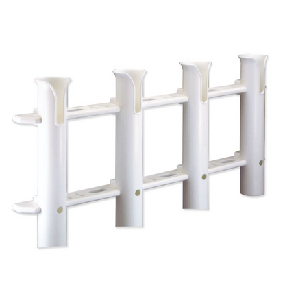 Rack portacanne 4 posti a parete in plastica