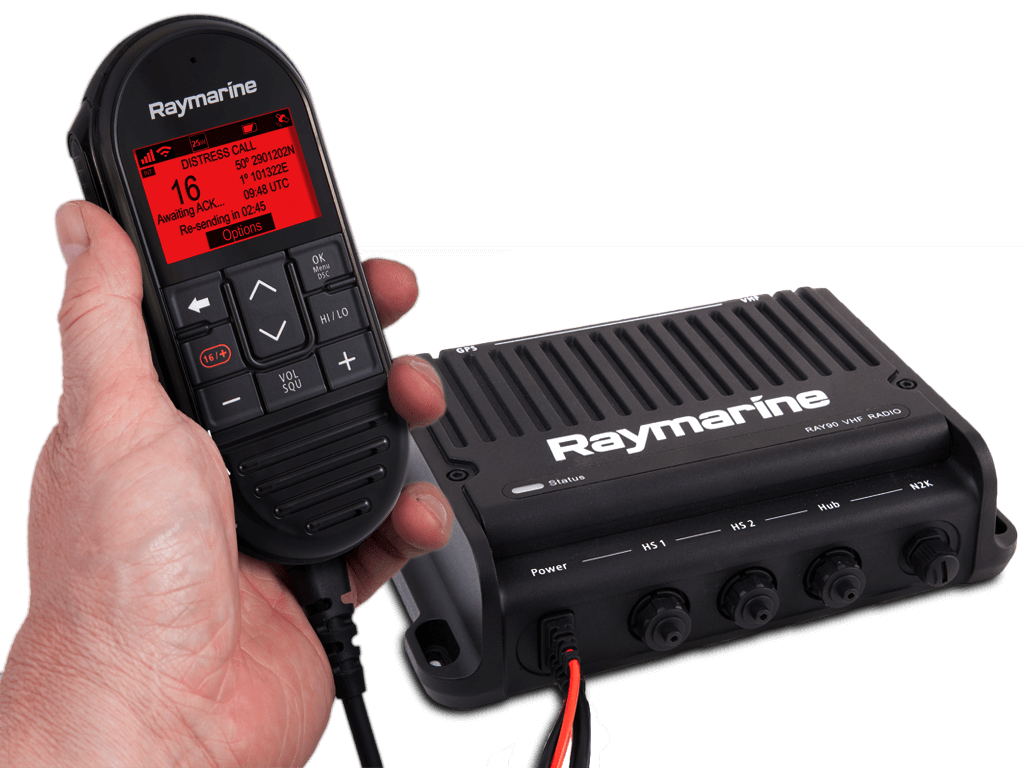 Sistema Radio VHF Modulare Raymarine Ray90 cornetta esterna (Black Box)